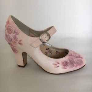 roses wedding shoes